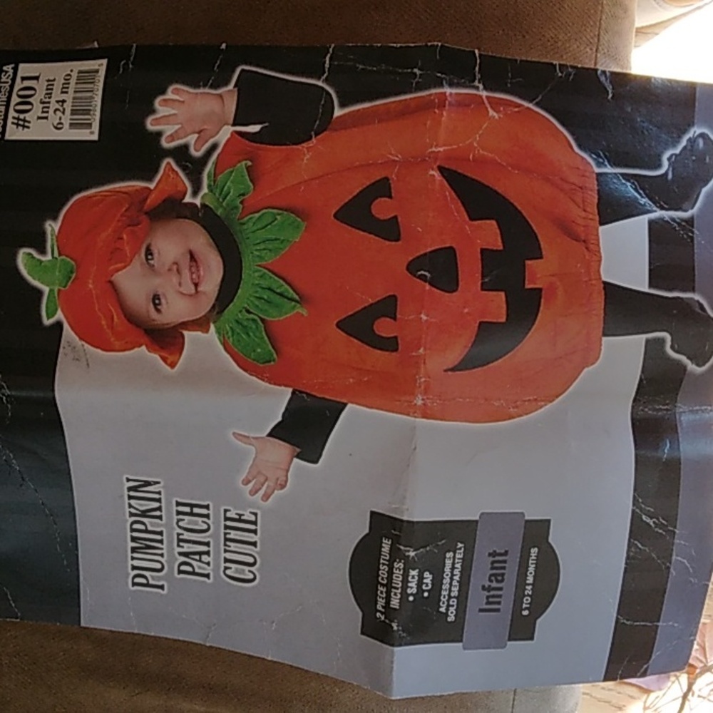 Pumpkin patch cutie costume. Like new